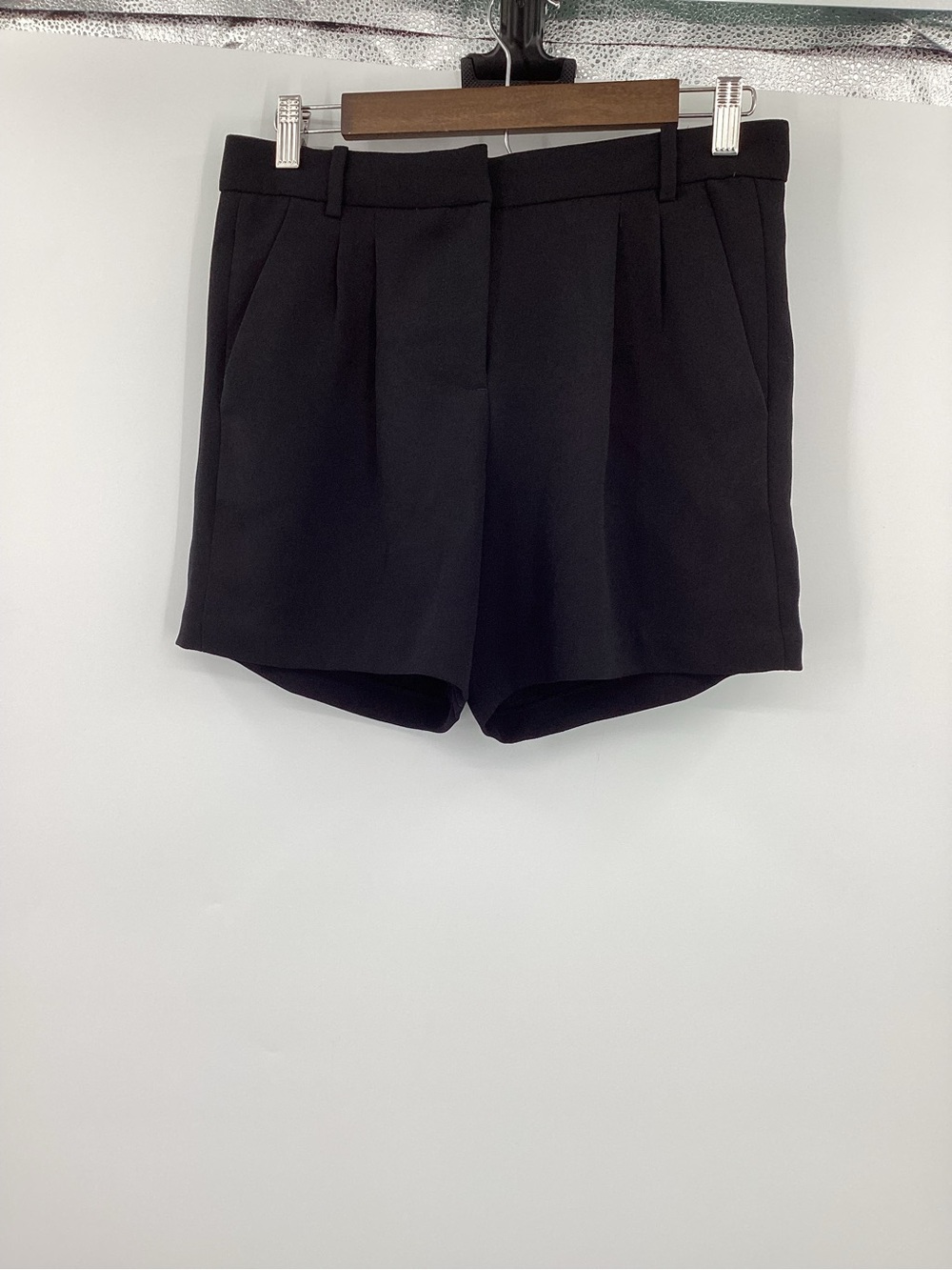 J. Crew Black High-Waist Tailored Shorts - Picture 2 of 10